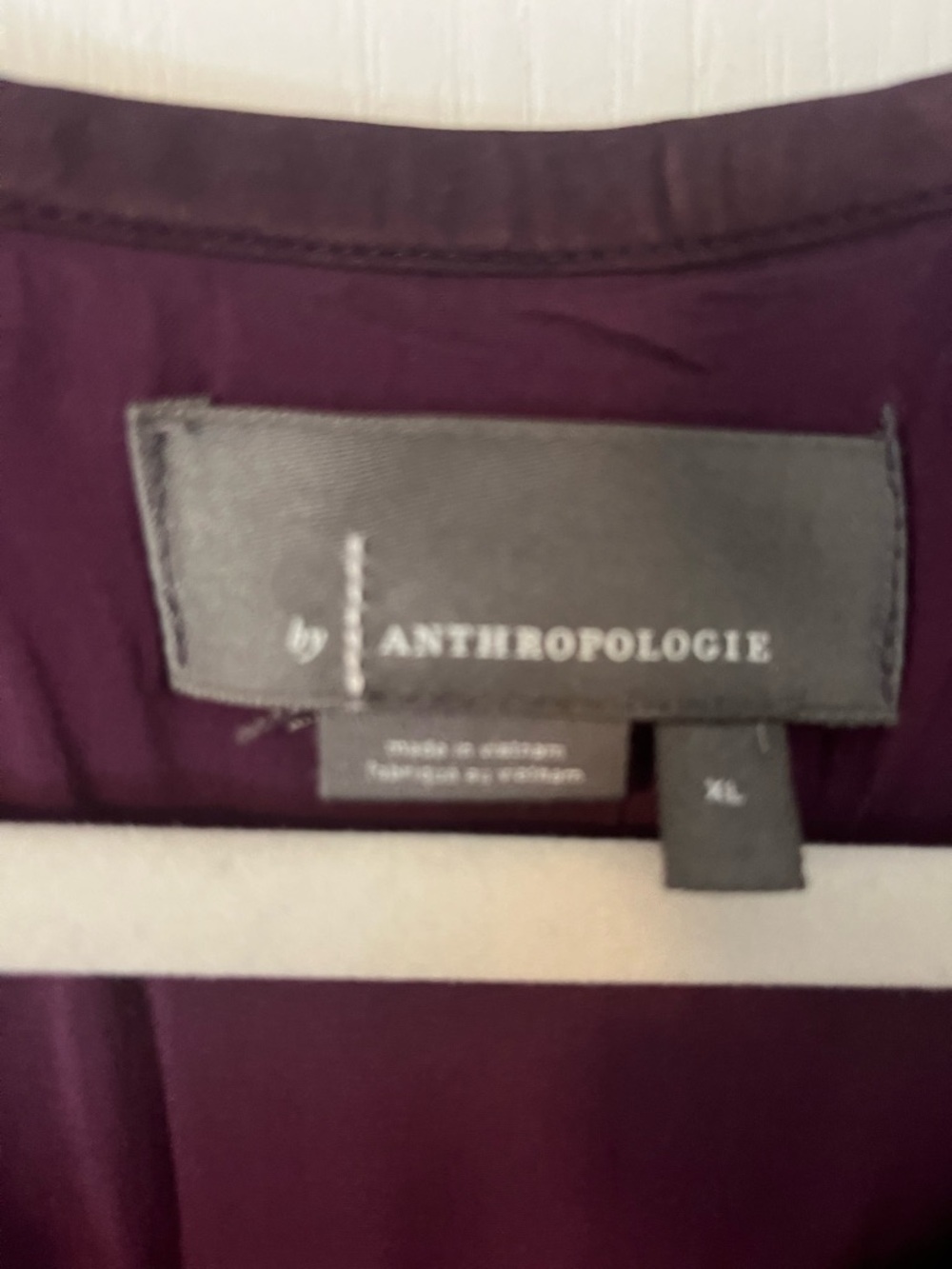 Anthropologie Deep Plum Somerset Maxi Dress - Picture 2 of 5